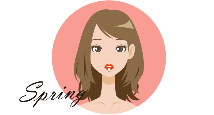 パーソナルカラー イエベ春 スプリングタイプの似合う色と特徴